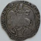 CHARLES I 1641 -1643 CHARLES I Halfcrown tower mint group 4 foreshortened horse mm triangle in circle GVF