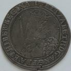 ELIZABETH I 1601  ELIZABETH I HALFCROWN. 7th issue. Crowned bust holding sceptre. MM 1. tiny flaws NVF