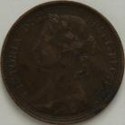 Halfpence 1889  VICTORIA GVF