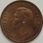 PENNIES 1949  GEORGE VI  UNC LUS