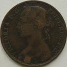 PENNIES 1892  VICTORIA NVF