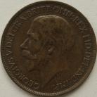 Halfpence 1919  GEORGE V GVF