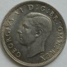 SHILLINGS 1942  GEORGE VI SCOT. NEF