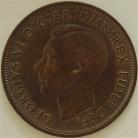 PENNIES 1950  GEORGE VI VERY RARE GEF