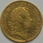 GUINEAS 1719  GEORGE I GEORGE I 4TH BUST 9 OVER 6 RARE S3631 GVF
