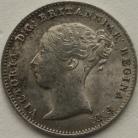 THREEPENCES SILVER 1859  VICTORIA TYPE A1 GEF