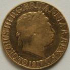 SOVEREIGNS 1817  GEORGE III GEORGE III GF