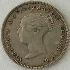 MAUNDY FOURPENCES 1856  VICTORIA VF