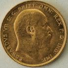 SOVEREIGNS 1907  EDWARD VII SYDNEY UNC LUS