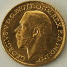 SOVEREIGNS 1921  GEORGE V SYDNEY VERY RARE NUNC LUS