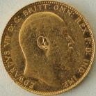 SOVEREIGNS 1908  EDWARD VII CANADA. EXTREMELY RARE NEF