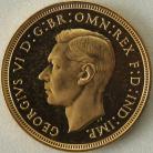 SOVEREIGNS 1937  GEORGE VI GEORGE VI PROOF FDC