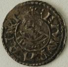 ANGLO SAXON-LATE PERIOD 1042 -1066 EDWARD THE CONFESSOR PENNY. FACING BUST/ SMALL CROSS TYPE. NORWICH MINT. EDPINE. EDPINE ON NORD. RARE TYPE FOR MINT VF