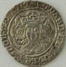 EDWARD IV 1464 -1470 EDWARD IV GROAT. 1ST REIGN. LIGHT COINAGE. QUATREFOILS AT NECK. LONDON. MM ROSE. GOOD PORTRAIT VF