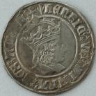 HENRY VII 1485 -1509 HENRY VII GROAT. PROFILE ISSUE. REGULAR TYPE. TRIPLE BAND TO CROWN. MM PHEON. EXCELLENT PORTRAIT GVF
