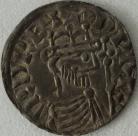 ANGLO SAXON-LATE PERIOD 1042 -1066 EDWARD THE CONFESSOR PENNY. HAMMER CROSS TYPE. LEWES MINT. OSWOLD. OSPOLD ON LAEPE. SCARCE. NEF