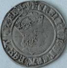 HENRY VII 1505 -1509 HENRY VII GROAT. PROFILE ISSUE. REGULAR TYPE. TRIPLE BAND TO CROWN. MM PHEON. GF