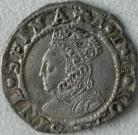 ELIZABETH I 1560 -1561 ELIZABETH I PENNY. 2ND ISSUE. MM CROSS CROSSLET. SCARCE. VF