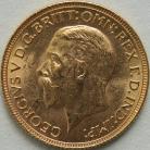 SOVEREIGNS 1929  GEORGE V SOUTH AFRICA BU