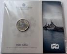 TWO POUNDS 2024  CHARLES III HMS BELFAST PACK BU