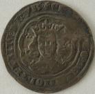 EDWARD III 1351 -1377 EDWARD III GROAT. 4TH COINAGE. SERIES E. PRE-TREATY PERIOD. YORK MINT. MM CROSS 2. GF/NVF