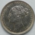 SIXPENCES 1884  VICTORIA SCARCE NEF