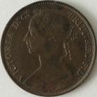 PENNIES 1894  VICTORIA F138 VERY SCARCE GVF