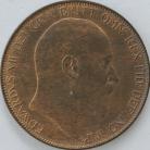 PENNIES 1906  EDWARD VII  UNC LUS
