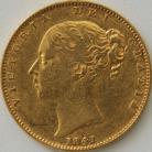 SOVEREIGNS 1841  VICTORIA VICTORIA EXTREMELY RARE NVF/VF