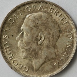 SHILLINGS 1916  GEORGE V  UNC.T.