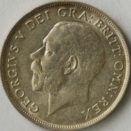 SHILLINGS 1917  GEORGE V  UNC LUS