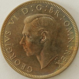 FLORINS 1950  GEORGE VI PROOF GOLD TONE FDC 