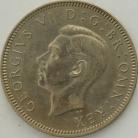 SHILLINGS 1950  GEORGE VI PROOF ENG SUPERB GOLD TONE FDC