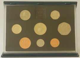 ENGLISH PROOF SETS 1994  Elizabeth II 1P TO TWO POUNDS (8 Coins) 100,000 FDC