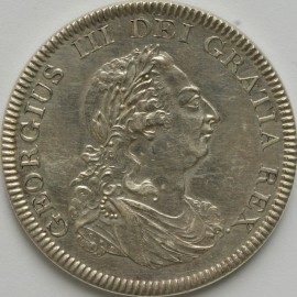 CROWNS 1804  GEORGE III BANK OF ENGLAND DOLLAR  NUNC LUS