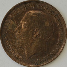 PENNIES 1911  GEORGE V  GEF