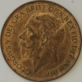 PENNIES 1927  GEORGE V  GEF LUS