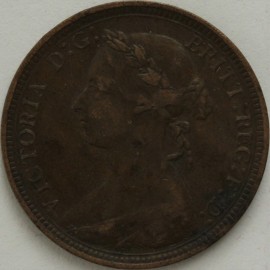 Halfpence 1889  VICTORIA  GVF