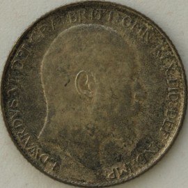 SIXPENCES 1907  EDWARD VII  GEF