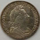 SHILLINGS 1715  GEORGE I ROSES AND PLUMES  NUNC LUS