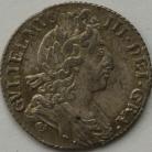 SIXPENCES 1698  WILLIAM III 3RD BUST PLAIN SCARCE - MINT STATE MS