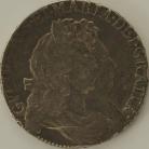 CROWNS 1692  WILLIAM & MARY QUINTO 2 OVER 2 SCARCE NVF