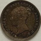 MAUNDY FOURPENCES 1839  VICTORIA  FDC T