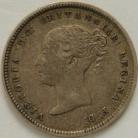 MAUNDY FOURPENCES 1850  VICTORIA VF