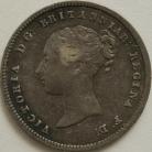 MAUNDY FOURPENCES 1854  VICTORIA VF