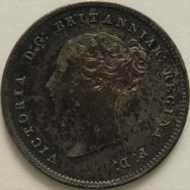 MAUNDY FOURPENCES 1863  VICTORIA  FDC T