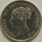 MAUNDY FOURPENCES 1863  VICTORIA CLEANED GEF