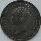 MAUNDY FOURPENCES 1869  VICTORIA SCRATCHES GEF 