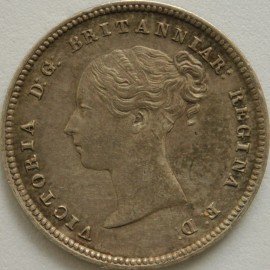 MAUNDY FOURPENCES 1873  VICTORIA  FDC T.