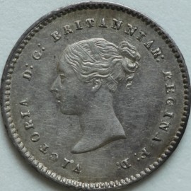 MAUNDY TWOPENCES 1856  VICTORIA  UNC